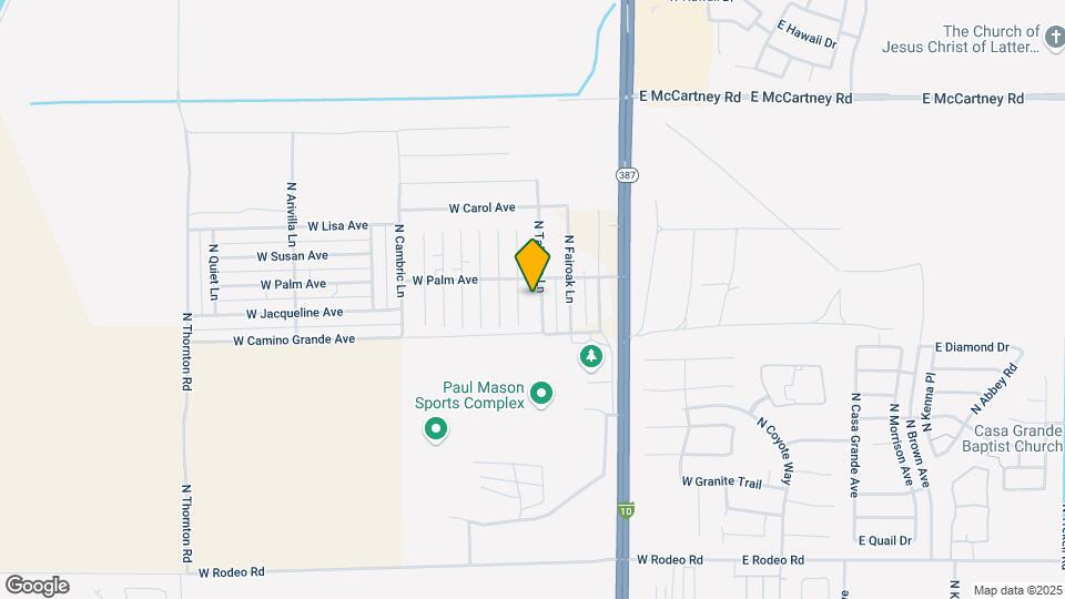 5694 N Tally Ho Ln Map and Location Details