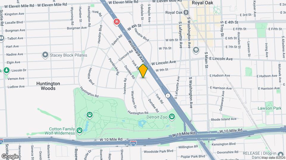 25925 York Rd Map and Location Details