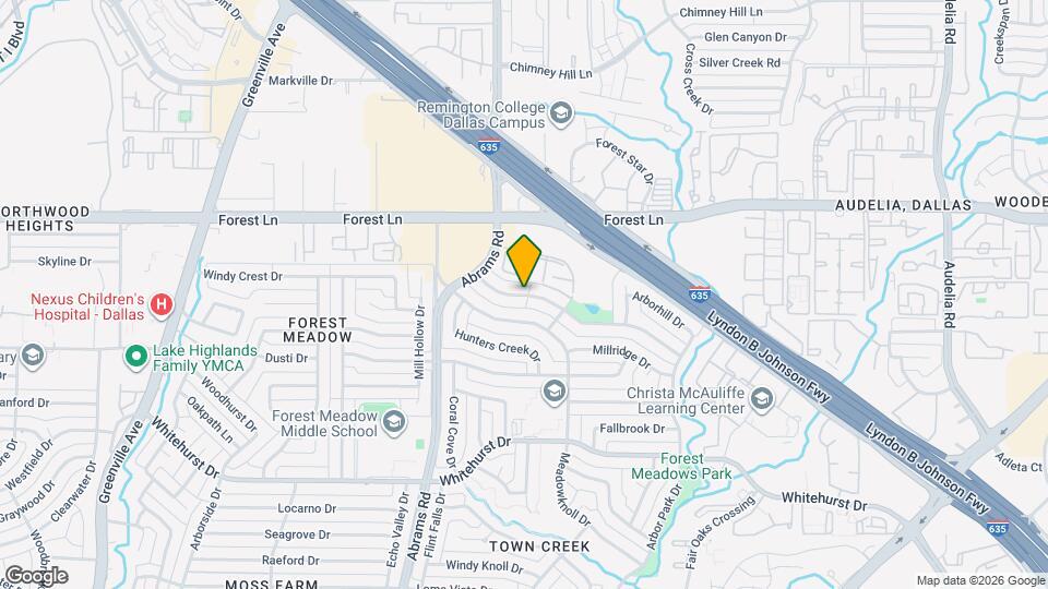 9461 Timberleaf Dr Mapa y Detalles de la Ubicación