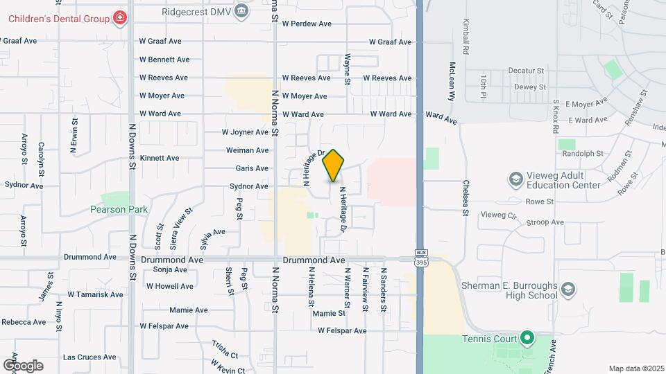 1040 Meadowview Ln Map and Location Details