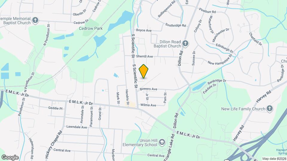 727 S Scientific St Map and Location Details