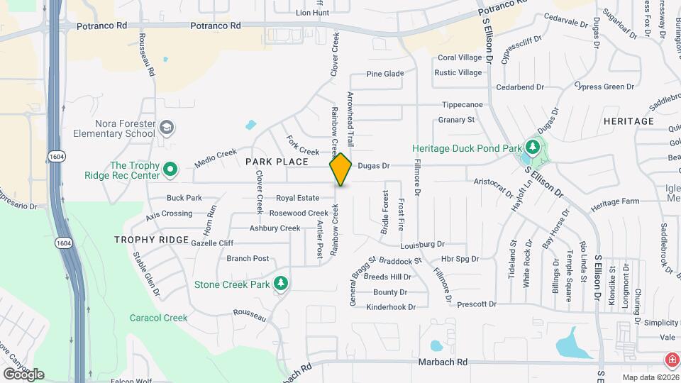 9811 Rainbow Crk Map and Location Details