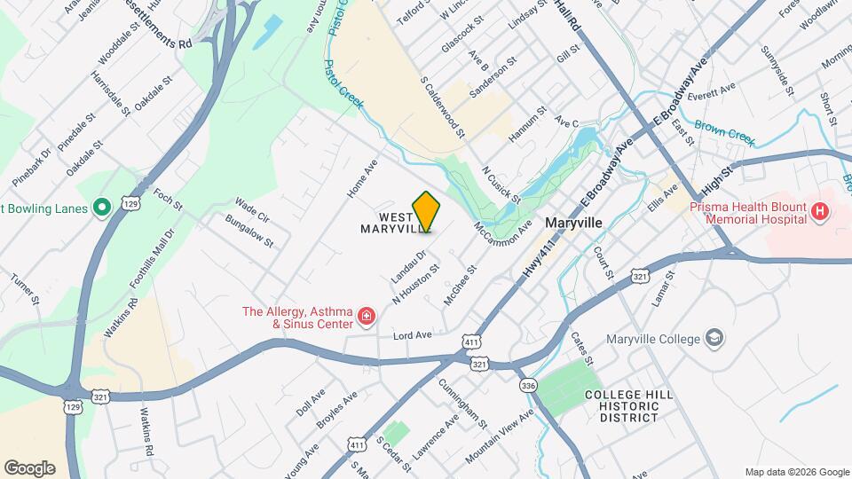 327 Landau Dr, Unit 327 Map and Location Details