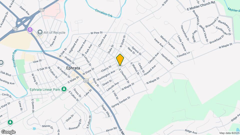 52-54 E Chestnut St Map and Location Details