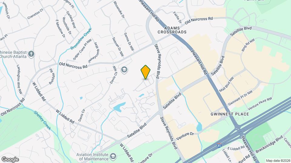 2245 Dandridge Dr Map and Location Details