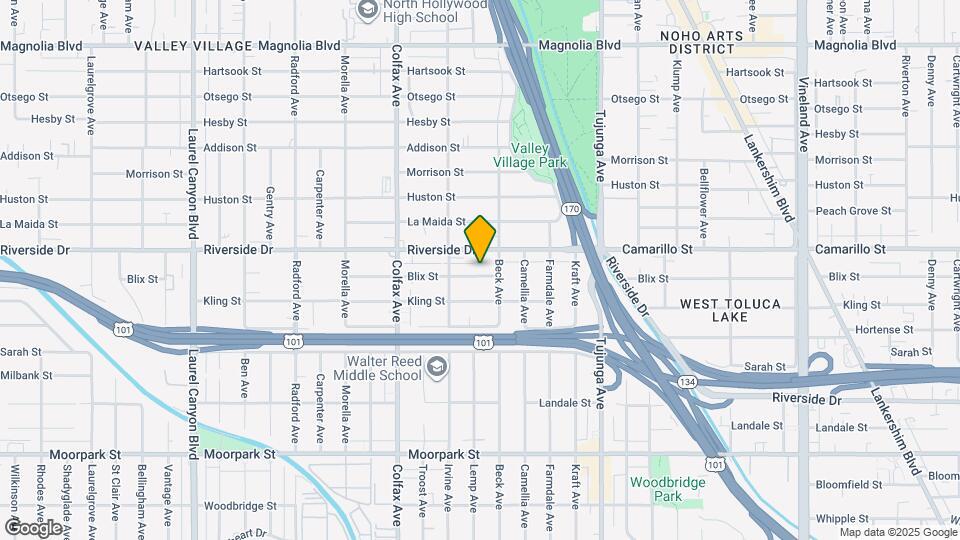 11559 Blix St Map and Location Details