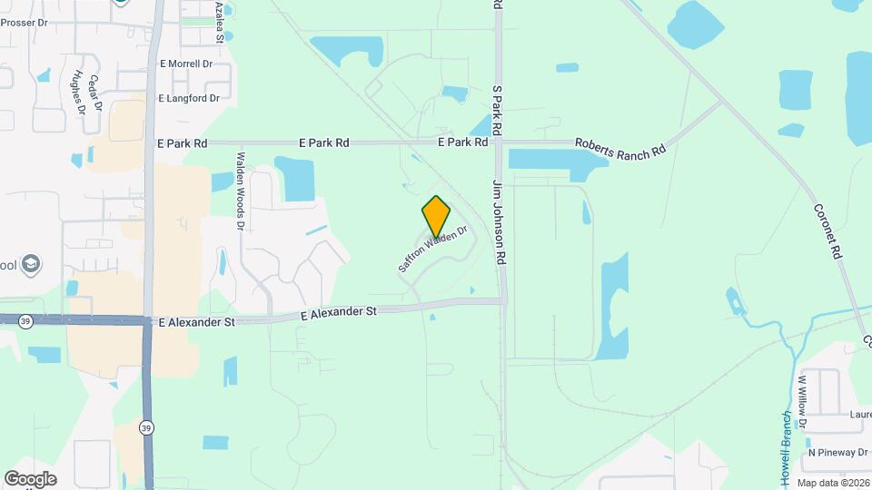 2126 Saffron Walden Dr Mapa y Detalles de la Ubicación