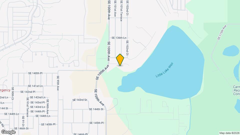 10150 SE 139th Pl Map and Location Details