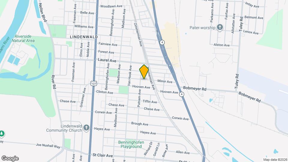 1005 Minor Ave Map and Location Details