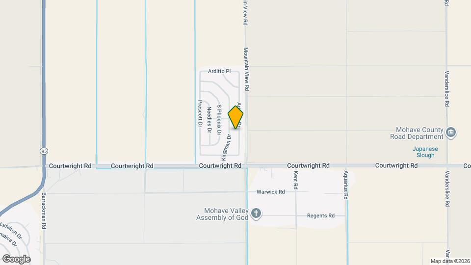 9933 Arizona Dr Map and Location Details