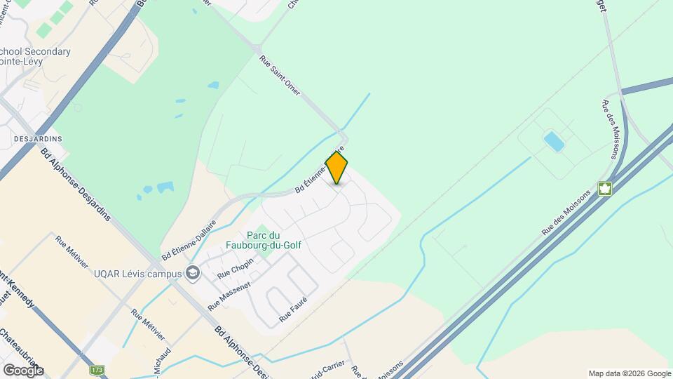 6230-6250 Berlioz Rue Map and Location Details