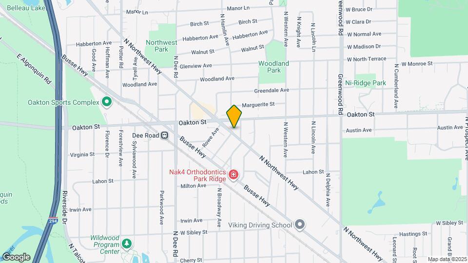 941 N Northwest Hwy Map and Location Details