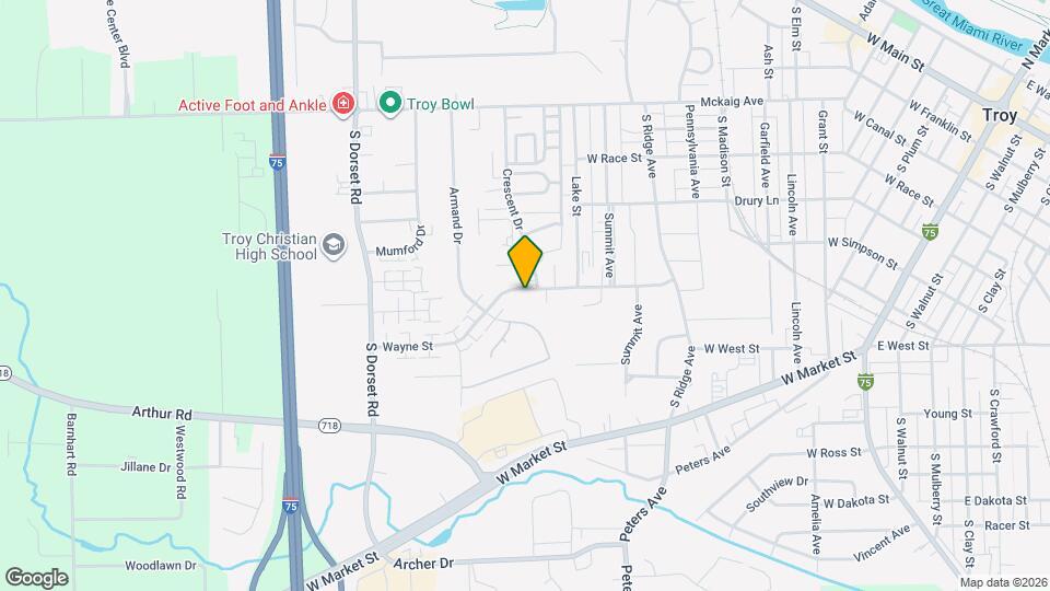 1320 Wayne St Map and Location Details