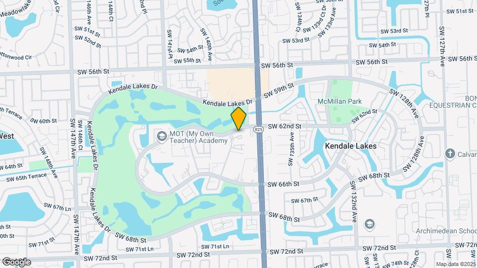 6211 SW 138th Ct Map and Location Details