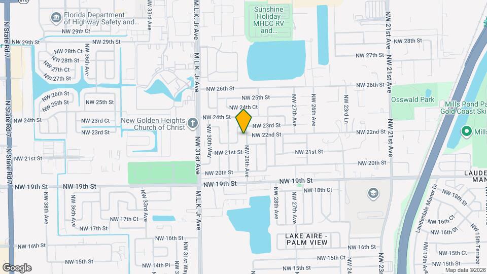 2161 NW 29th Ave Map and Location Details