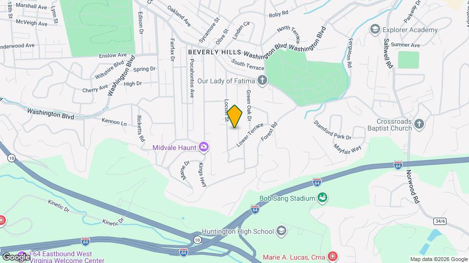 223 N Queens Ct Mapa y Detalles de la Ubicación