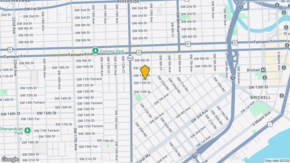 1045 SW 12th St Map and Location Details