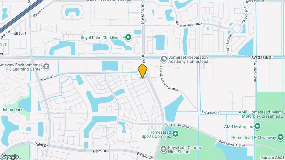 1110 SE 27th Terrace Map and Location Details