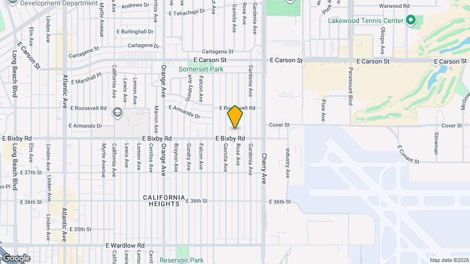 3809 Rose Ave, Unit unit A Mapa y Detalles de la Ubicación
