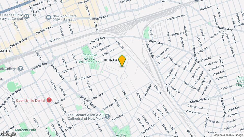 107-16 178th St Map and Location Details