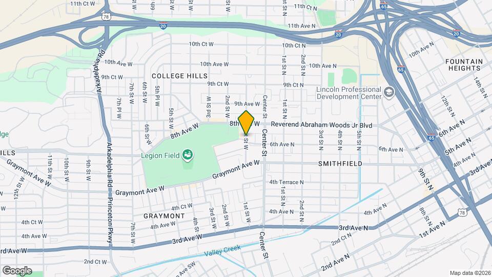 618 1st St W Map and Location Details