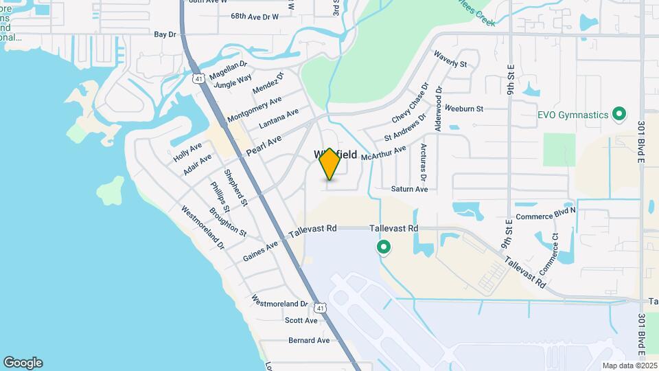 7343 Uranus Dr Map and Location Details