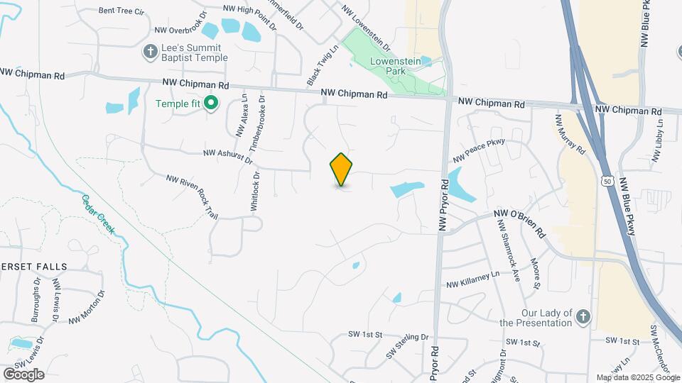 414 Highcliffe Dr Map and Location Details