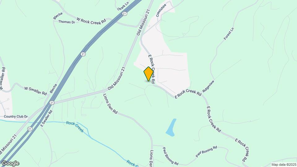22 E Rock Creek Manor Map and Location Details