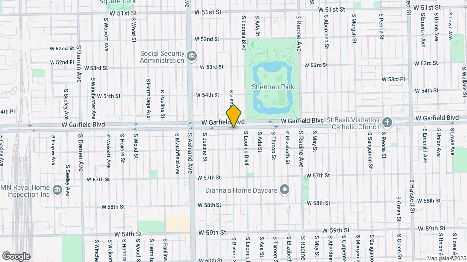 1421-1425 W Garfield Blvd Map and Location Details