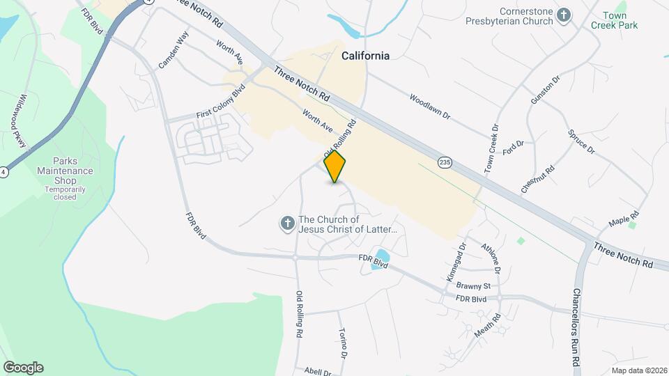 45275 Elkton Ln Map and Location Details