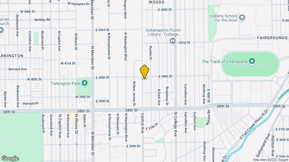 3945 Central Ave Map and Location Details