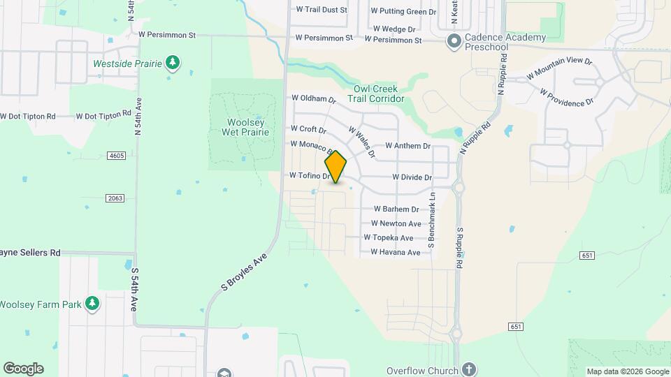 4670 W Aurora St Mapa y Detalles de la Ubicación