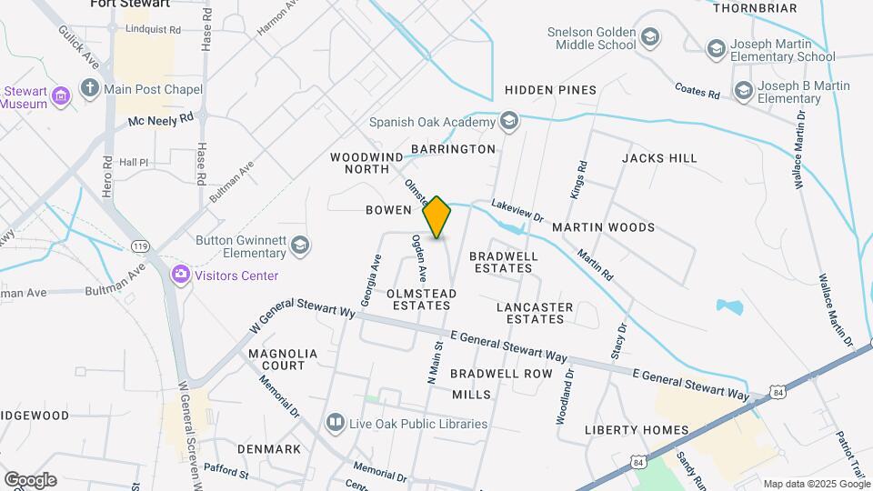 619 Olmstead Dr Mapa y Detalles de la Ubicación