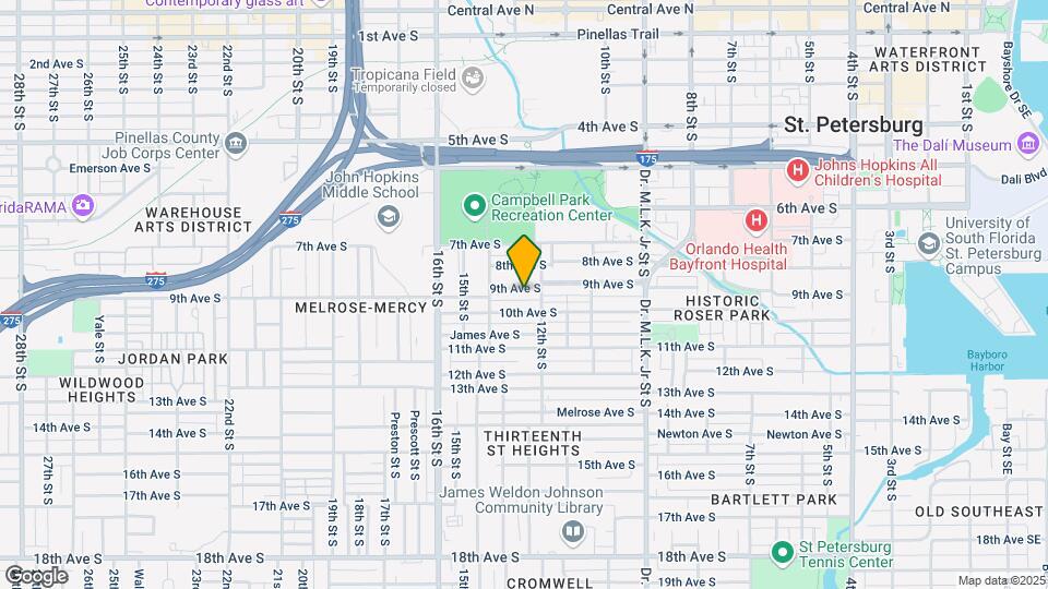 1230 9th Ave S Map and Location Details