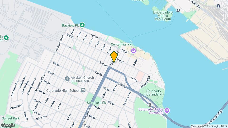 239 Orange Ave Mapa y Detalles de la Ubicación