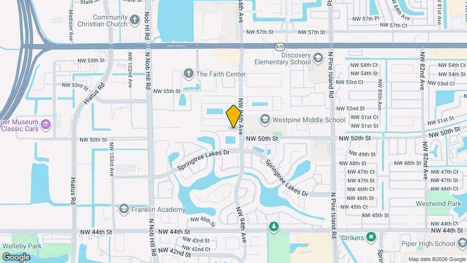 9426 NW 49th Pl Map and Location Details