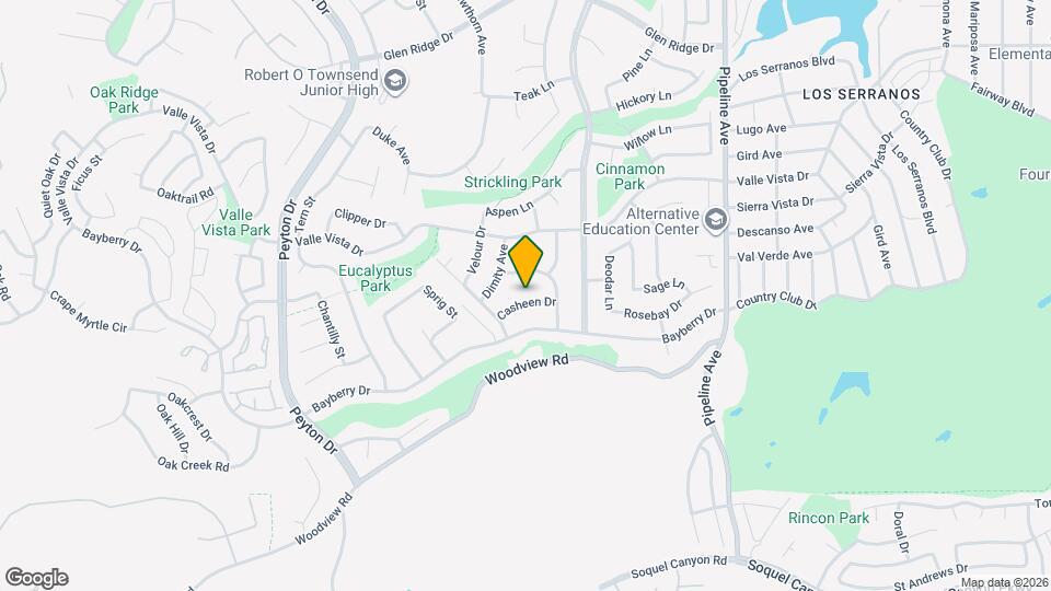 3740 Casheen Dr Map and Location Details