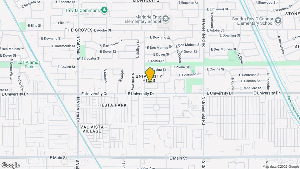 4035 E Camino St Map and Location Details