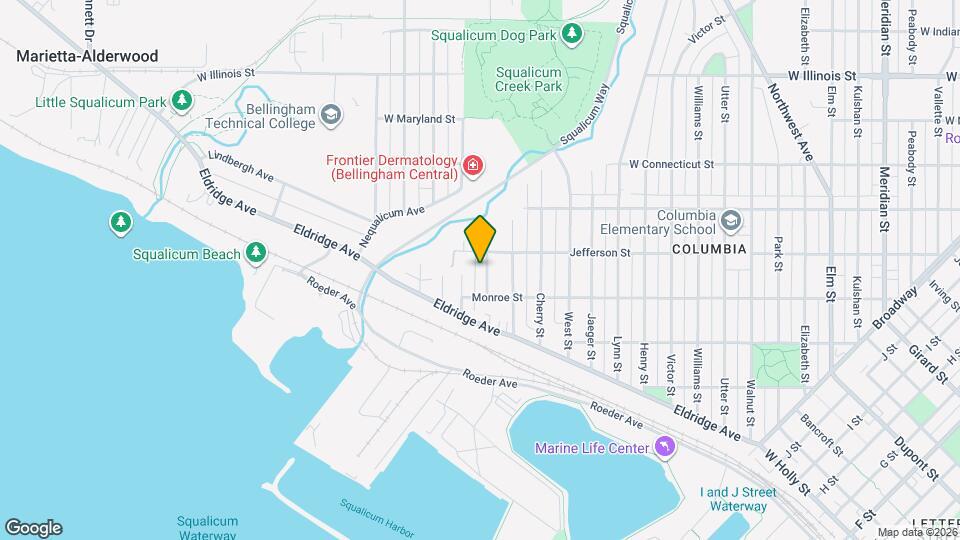 2425 Spruce St Map and Location Details