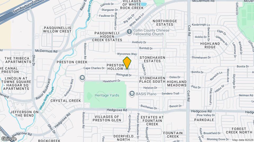 4514 Cape Charles Dr Map and Location Details