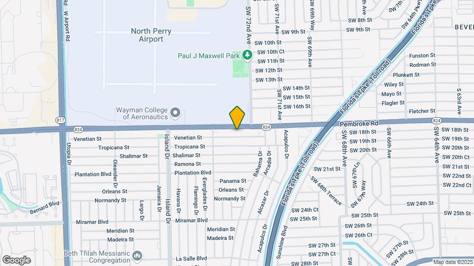 7311 Venetian St Map and Location Details