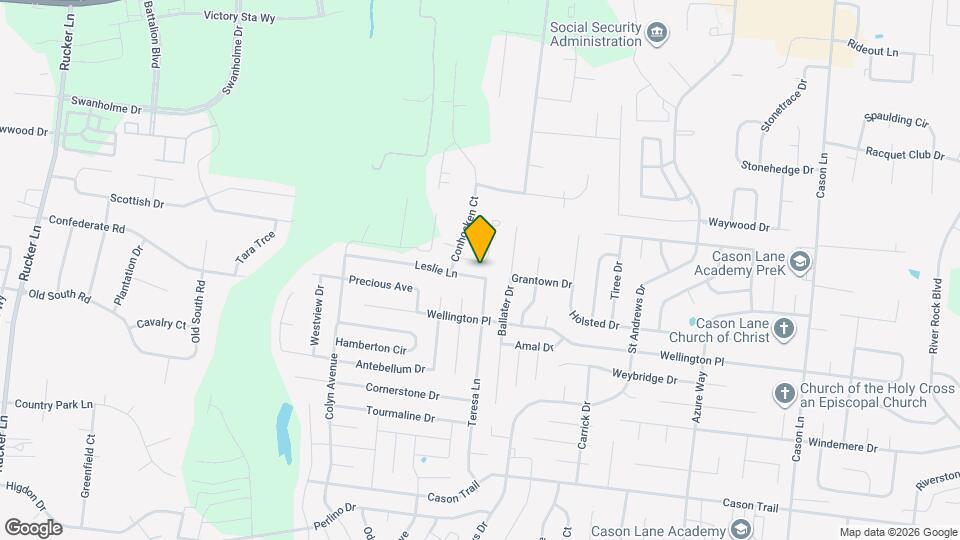 3320 Leslie Ln Mapa y Detalles de la Ubicación