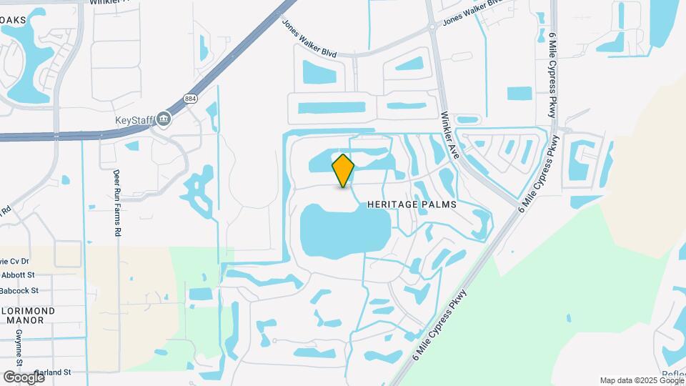 8076 Queen Palm Ln Map and Location Details
