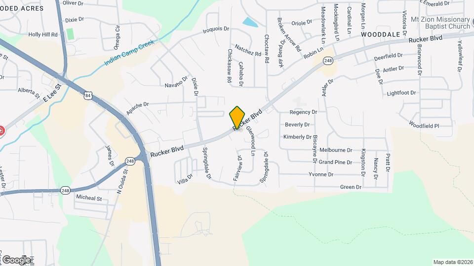 1014 Rucker Blvd, Unit 4 Map and Location Details