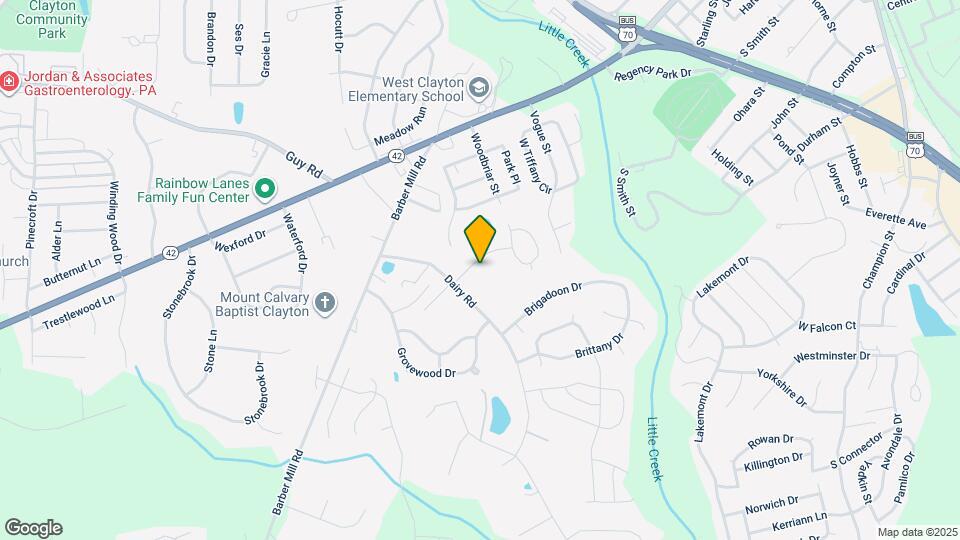 2825 Bennington Dr Map and Location Details