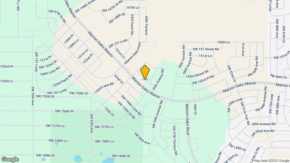 5998 SW 154th Street Rd Map and Location Details