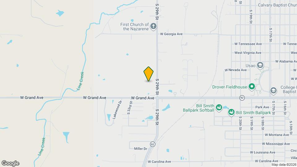 Enclave Estates at Chickasha Mapa y Detalles de la Ubicación