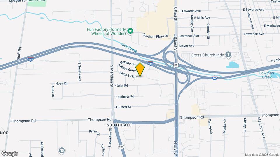 4644 White Lick Ct Map and Location Details