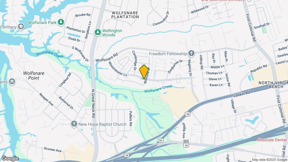 691 Biltmore Dr Map and Location Details