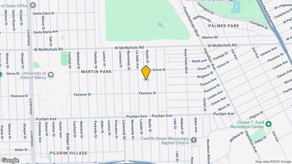 16581 Baylis St Map and Location Details